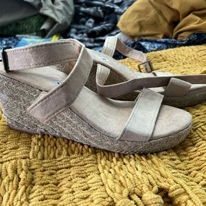 Beige sandals